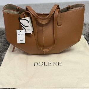 Polene Cyme Textured Edition Camel